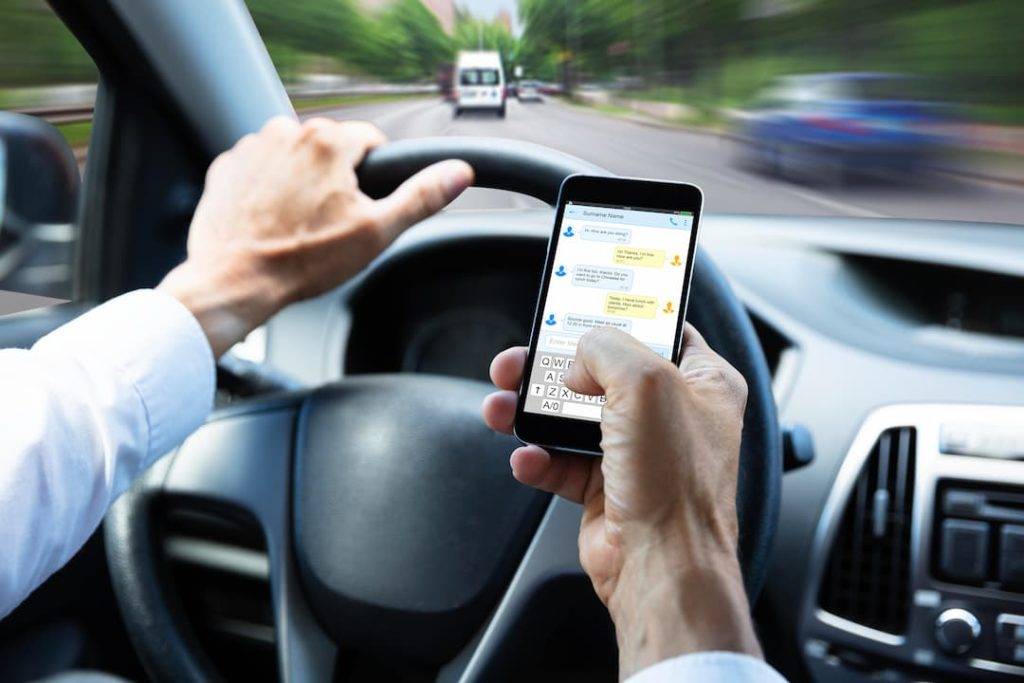 Using A Mobile Phone While Driving